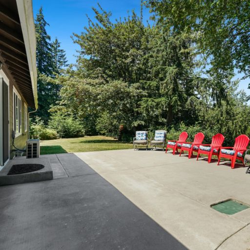 Patio concrete leveling
